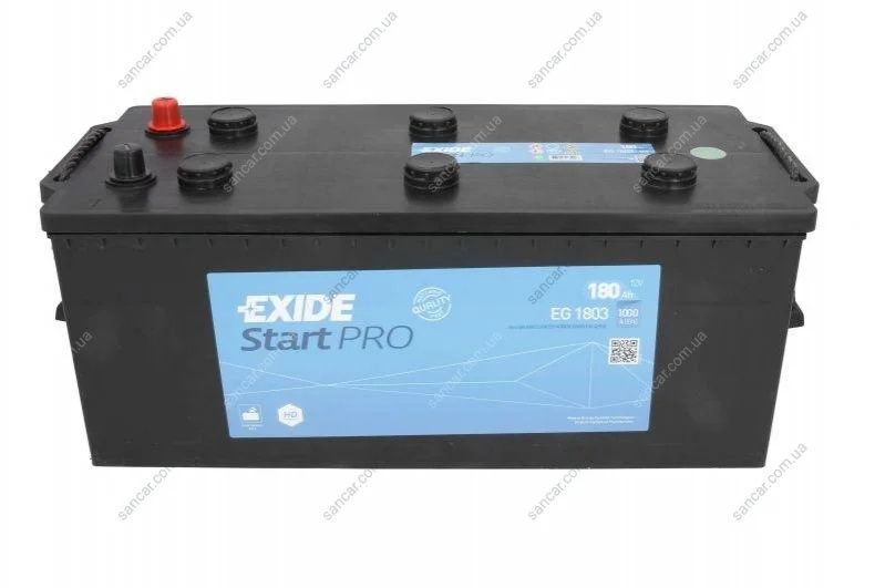 Акумулятор Exide Start pro 12 В 180 А/ч