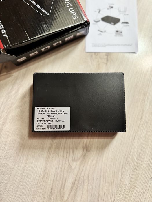 Резервне джерело безперебійного живлення для wifi UPS для роутера