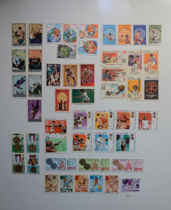 Lot 108 Cuban Stamps: Sports, Astronomy, Art, etc.