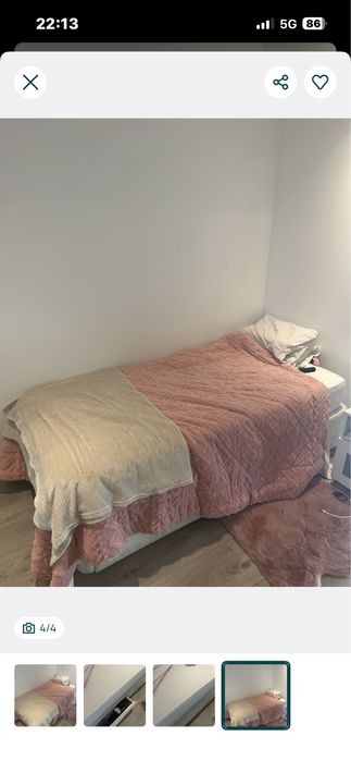 Cama com Arrumação + Colchão