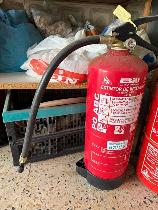 Extintores de Incêndio – Vários modelos disponíveis