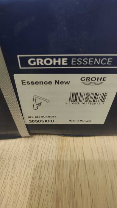 Essence bateria kuchena czarny mat Grohe