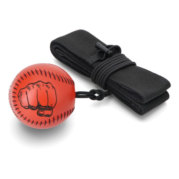 fightball box файт болл тренажёр для бокса мяч на резинке кожа файтбол