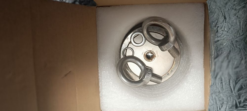 Магнит для магнитной рыбалки  + канат к нему