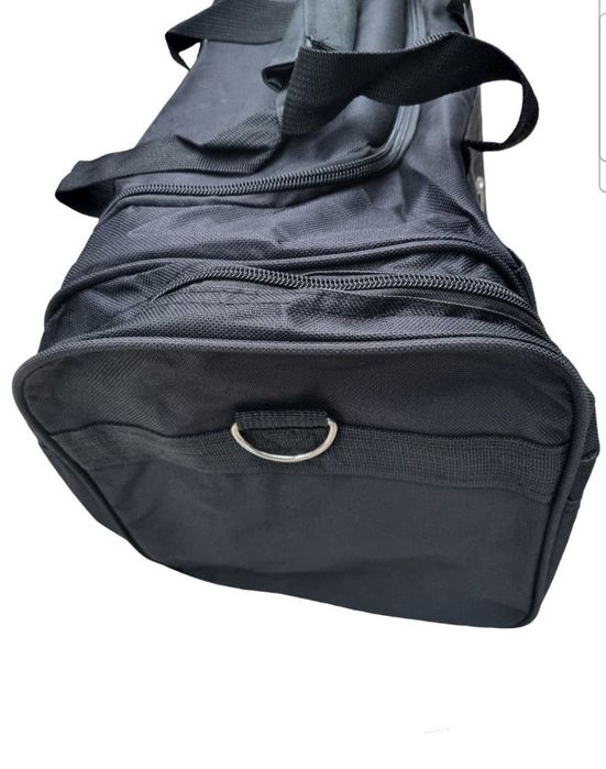 Torba podróżna czarna 80x43x35 cm 120 L