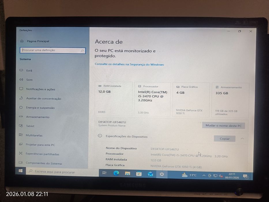 Computador para trabalho e gaming moderado