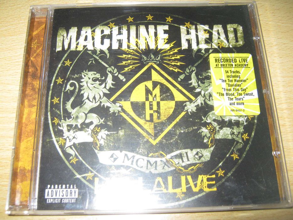 Machine Head Hellalive CD