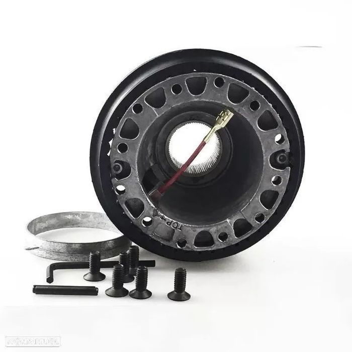 Cubo Adaptador Volantes Universais Volkswagen - Curto Estria de 26mm