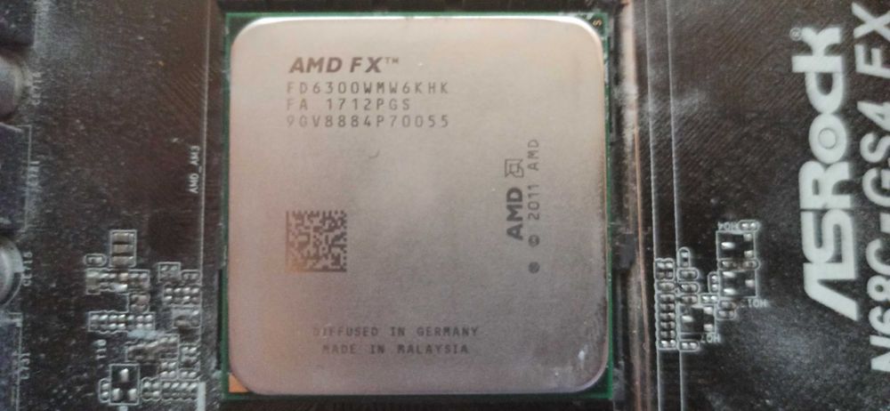 ASRock N68C-GS4 FX + Procesor AMD FX-6300, 3.5GHz