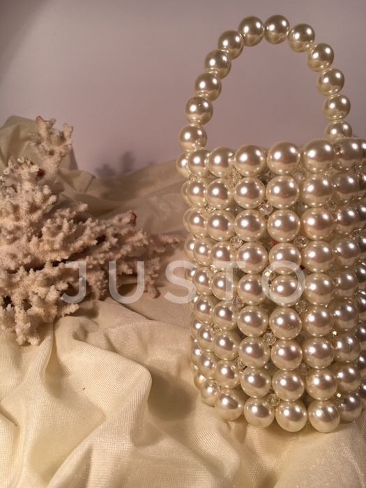 Жемчужная сумка | pearl bag |сумка из бусин| подарок на 8 марта