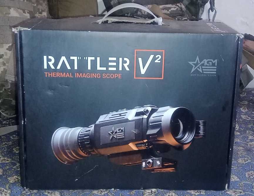 Тепловізійний приціл AGM Rattler V2 35-384
