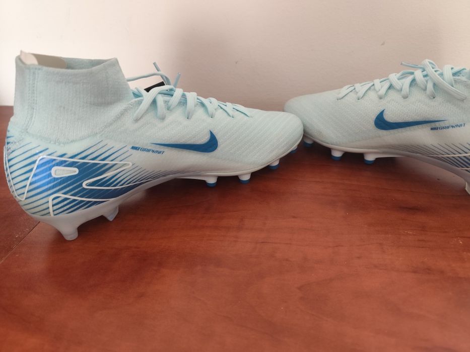 Korki Nike Zoom Mercurial Superfly 10 Elite AG-Pro - Błękitny