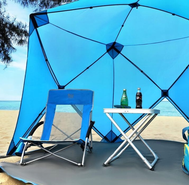 Timber Ridge Zestaw 2 Szt. Krzesło Plażowe, Lekkie Powystawowy