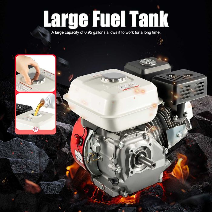 Motor  OHV  4 tempos 7.5 hp