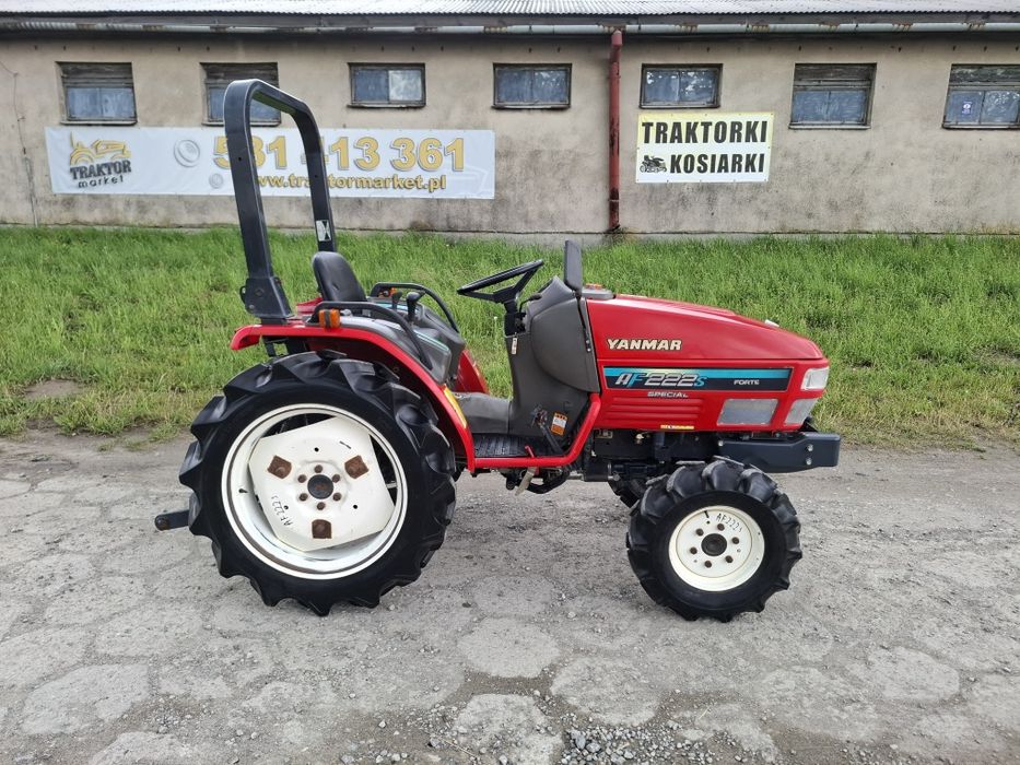 Traktorek japoński Yanmar AF 222 śliczny wspomaganie rewers 22 km