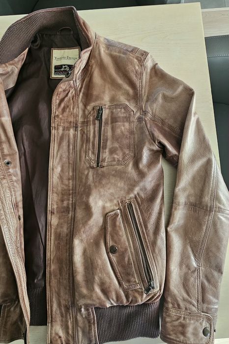 Casaco - Tiffosi Denim- 100% pele genuina