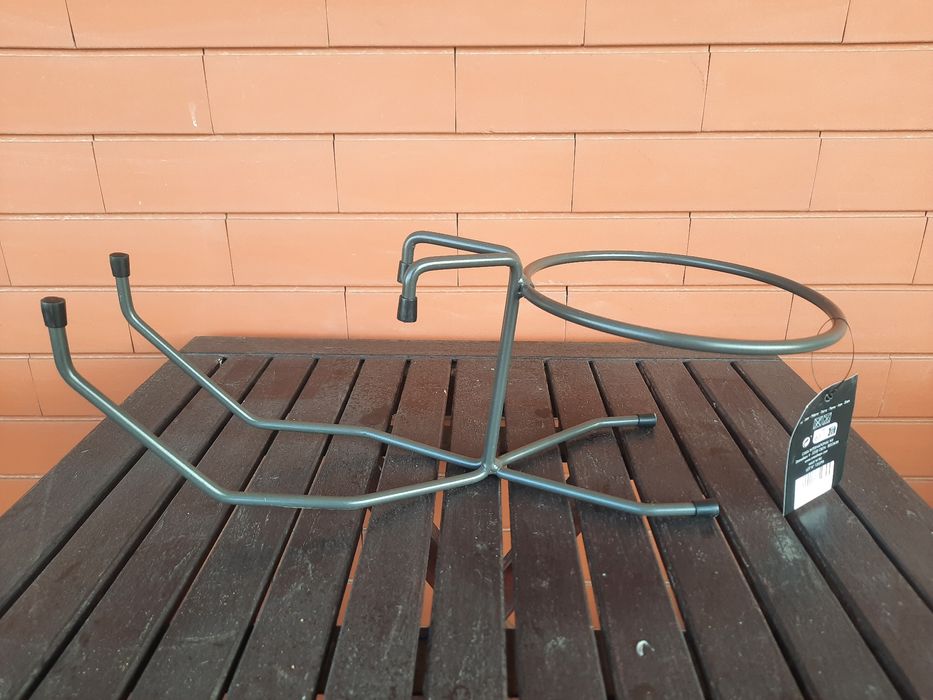 Suporte de mesa para garrafa de vinho e balde