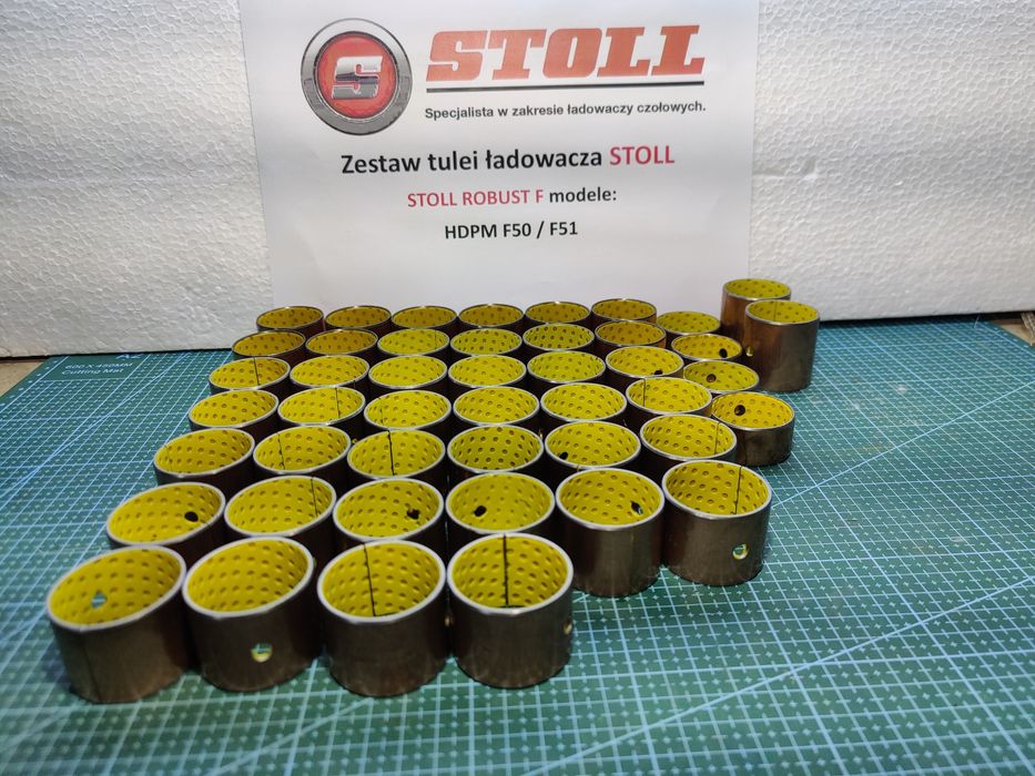 Zestaw tulei ładowacza STOLL ROBUST F50  F51  HDPM