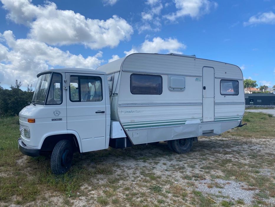Mercedes 508 - autocaravana / carrinha - carta de conducao de LIGEIROS