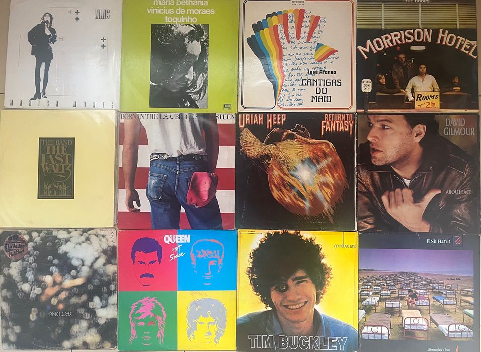 Discos de vinil em muito bom estado