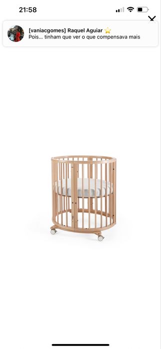 Berço branco e extensao ate 5 anos Stokke +2colchoes v1 e v2 da stokke