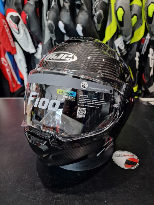 Kask HJC F100 Carbon Solid Black 'S 'M 'L 'XL GRATISY! FV! RATY 0%!