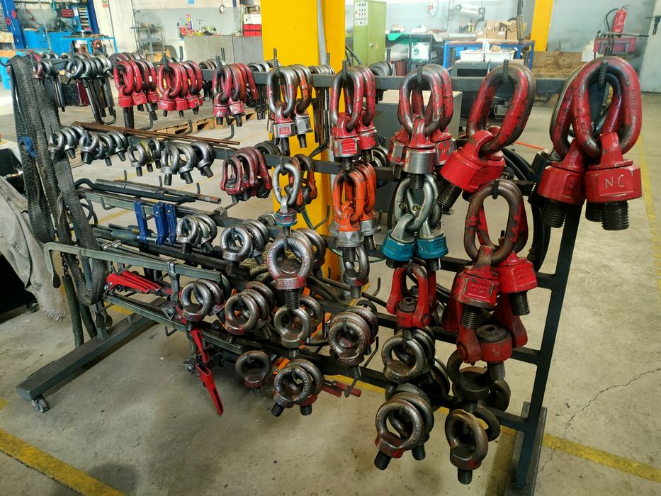 Material de elevação olhais de várias medidas