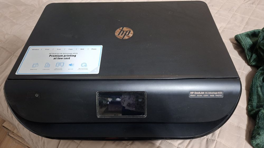 Drukarka/skaner/ksero  HP DeskJet Ink Advantage 4535 – czarna | Wi-Fi