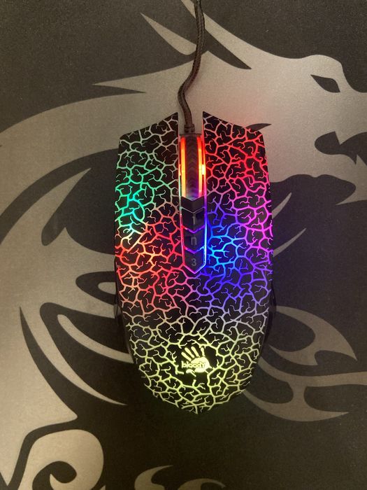 Мишка дротова ігрова A4Tech A70A Bloody 4000dpi RGB