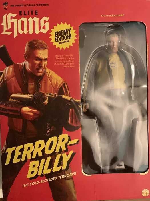 WOLFENSTEIN II 2 PS4/PS5 The New Colossus Elite Hans Figurka30cm+GRA