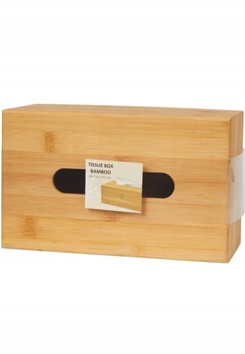 Pojemnik na chusteczki Bambusowy