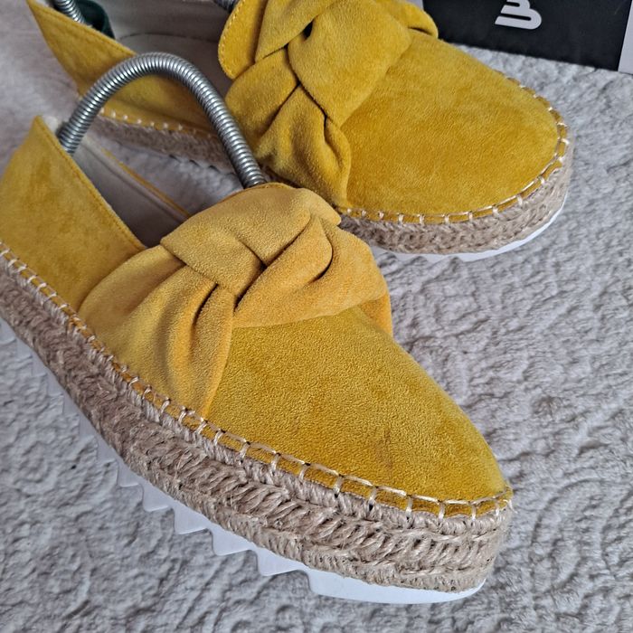 Espadryle żółte damskie Bullboxer 41