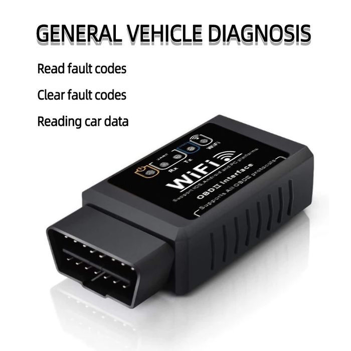 Scanner de diagnóstico automóvel OBD2 Elm327 Wi-Fi versão 1.5 NOVO