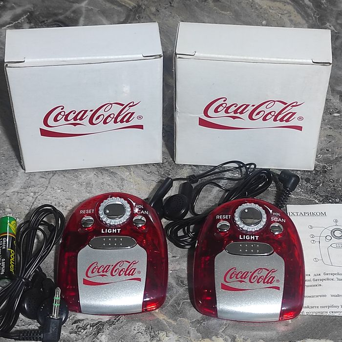 Мини-радиоприемник от Coca-Cola