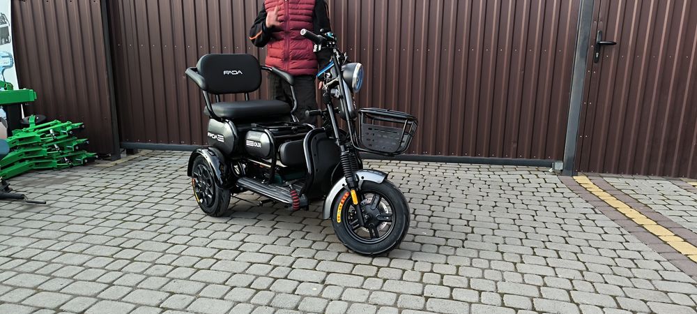 Електротрайкі, триколісні FADA OLDi MAX 1100W