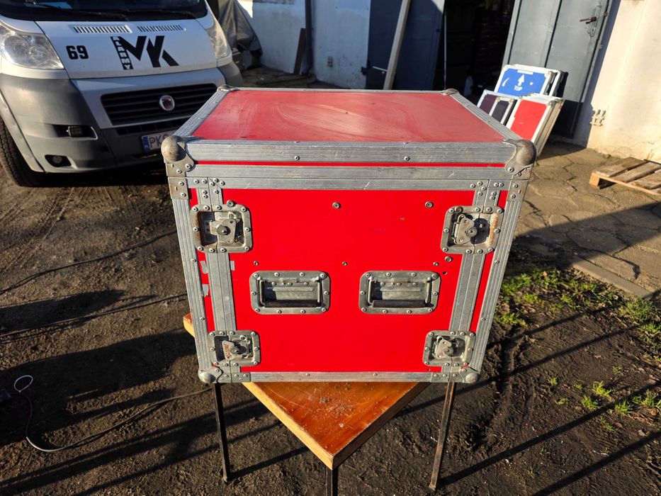 Rack 3U + mikser 10U   flightcase case skrzynia FAKTURA