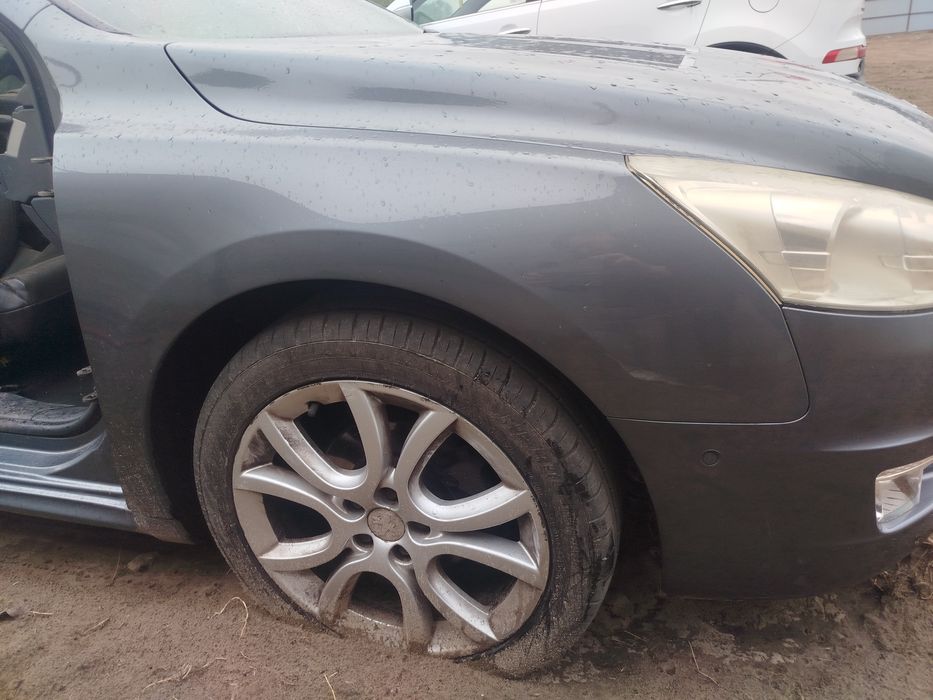 Peugeot 508 KTHB zderzak Pdc xenon maska błotniki belki chłodnice plastiki