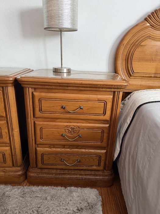 Quarto completo madeira bom estado