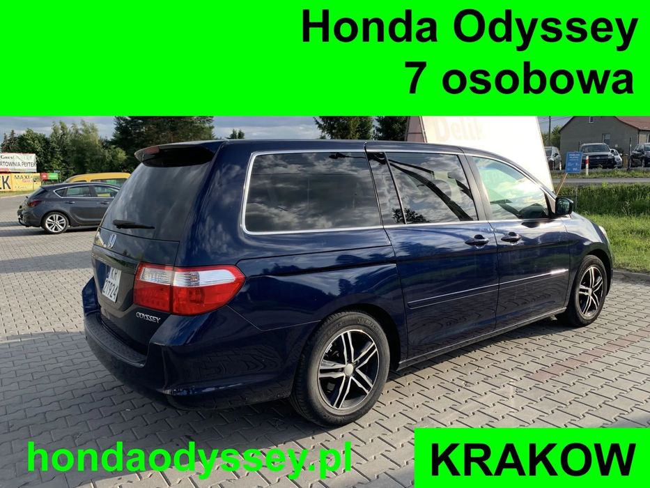 Honda Odyssey Silnik VTEC, 7osob, welury, stan perfekcyjny ! Po serwisie za 3600 PLN