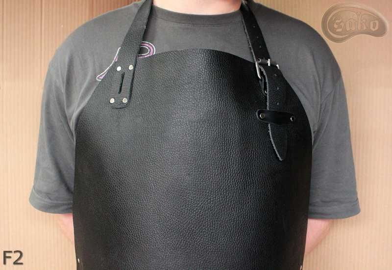 Fartuch F2 kowalski spawalniczy ochronny ślusarski skórzany 96cm
