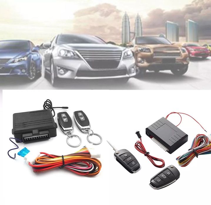 Kit fecho de comando carro universal com/sem chave retractil (NOVO)