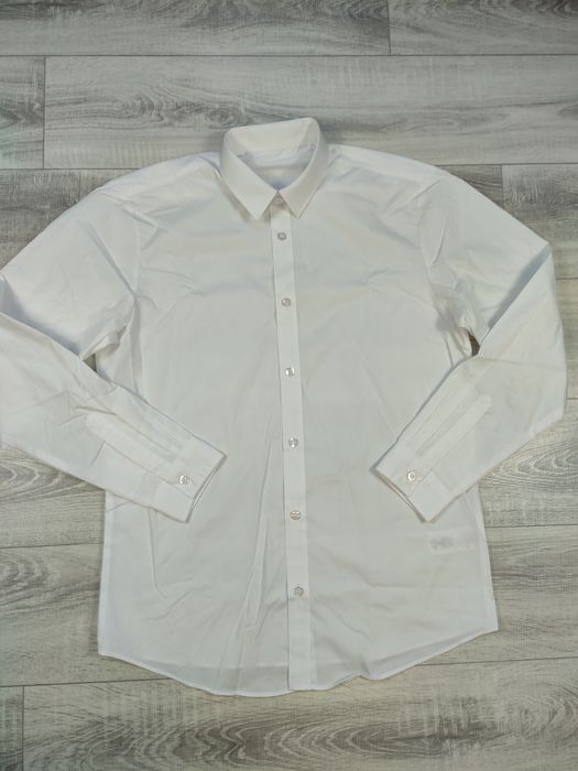 Nowa elegancka galowa koszula z długim rękawem 164/170 apel komunia