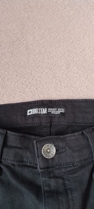 Jeansy Big Star czarne  31/32 r. 40