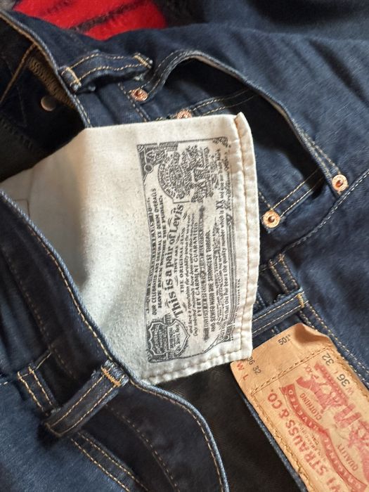 Levis 501 W36L32 Pas 100cm