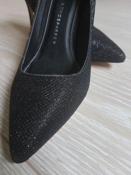 Czarne szpilki 37 nowe