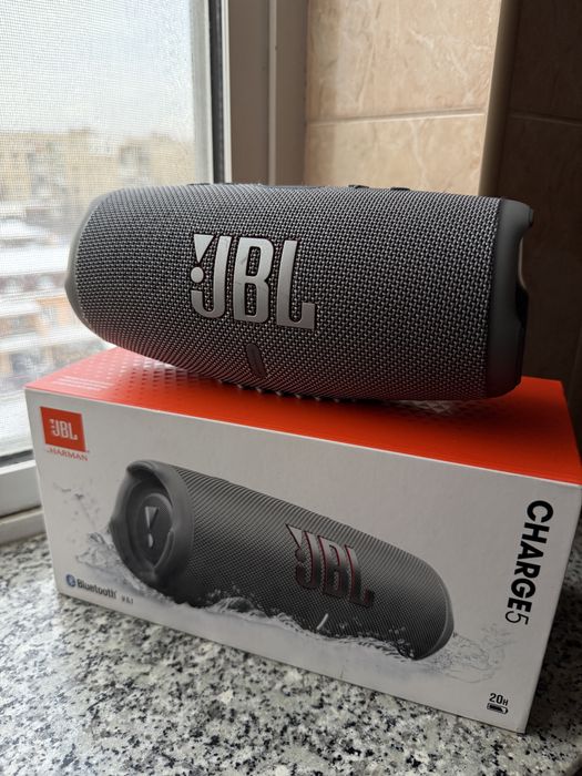 JBL Charge 5 — оригінал !Дуже довго тримає заряд!