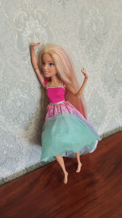 Кукла большая 44см  Barbie Mattel игровая подвижная с гитарой и аксессуарами
