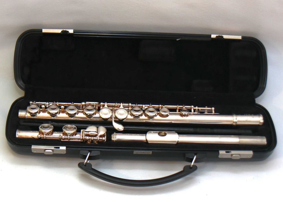 Flauta transversal Yamaha Advantge 200AD em bom estado