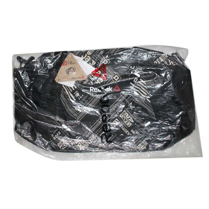 Torba Reebok 30L – czarna, idealna na siłownię/basen (AY0603)