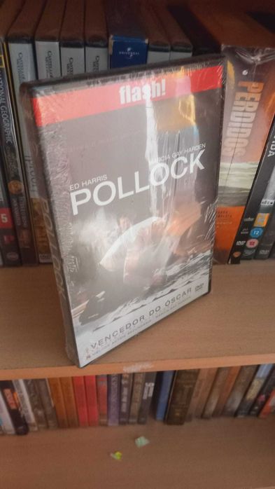 Dvd NOVO POLLOCK - SELADO Filme com Ed Harris Pintor Marcia Gay Harden